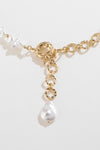 Freshwater Pearl Copper Necklace Trendsi Gold / One Size