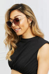 Full Rim Metal Frame Sunglasses Jewelry Trendsi