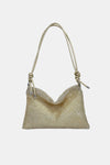 Glitter PVC Shoulder Bag Crossbody Bag Trendsi Gold / One Size