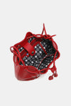 Nicole Lee USA Amy Studded Bucket Bag Crossbody Bag Trendsi