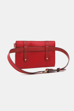 Nicole Lee USA Multi-Pocket Fanny Pack Crossbody Bag Trendsi