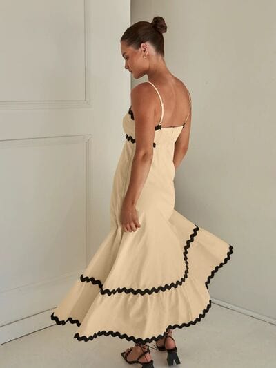 Spaghetti Strap Maxi Dress Dress Trendsi